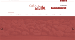 Desktop Screenshot of cafesalento.nl